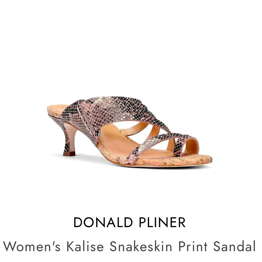 Donald Pliner Kalise sandal, bronze, size 10